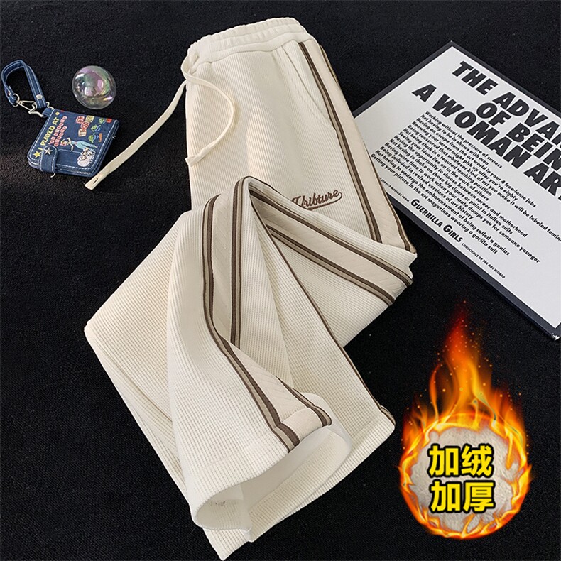 供抖音高品质人气休闲裤男阔腿裤416B-KL300-特P45限68加绒P55,男装卫衣,星座416B-1