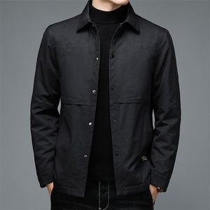 DW21150冬季男士羽绒服纯棉外套男装翻领修身白鸭绒P329