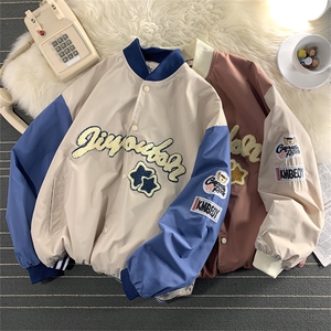 潮流夹克潮男春季棒球服WT08P49图片
