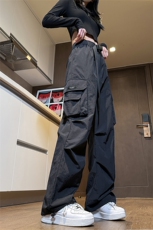 夏季冰丝降落伞兵裤机能直筒休闲裤C5395-TP35控价68，男装休闲裤，电商A102-1