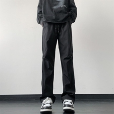 美式工装裤冲锋裤高街宽松直筒防风休闲裤子男女同款K6071-P39，男装休闲裤，星座412-3