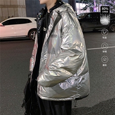 特批港风夜景新款标80白鸭绒连帽羽绒服YR102P165控268，男装羽绒服，电商A247