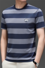 BGW80209男士2024年夏季新款百搭T恤男短袖商务休闲体恤男装，男装T恤，电商B360