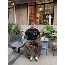 Q81/P57褶皱水洗棉牛仔裤工装裤痞帅长裤，男装牛仔裤，星座1506