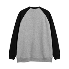 白底23新款秋季时尚百搭宽松字母印花潮流卫衣WY20P48控68，男装卫衣，电商A247-1