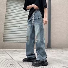 美式牛仔裤男款秋季长裤潮N1069P43，男装牛仔裤，星座1116-2