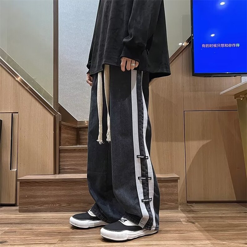牛仔裤男秋季新款休闲裤子Y1785P45,男装牛仔裤,星座1116-2