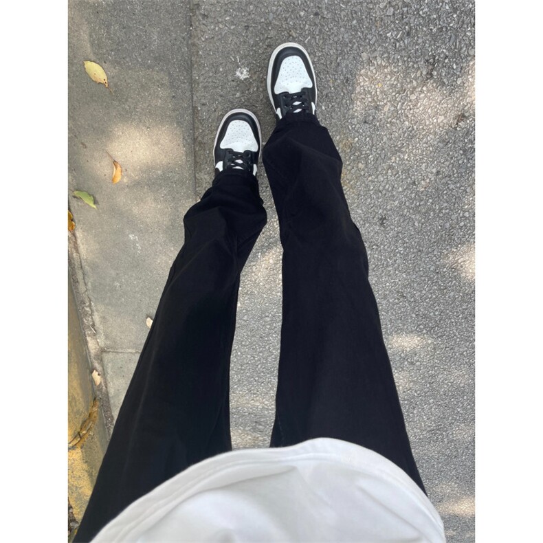 【有货】517弯刀牛仔裤男美式cleanfit微喇裤子高街N083LL-特P32图片