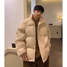现货高品质美式高街冬季重磅三防加厚羽绒棉衣厚外套面包棉服，男装棉衣，电商A486