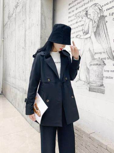 【现货】秋装中长款收腰风衣，女装风衣，萱萱家