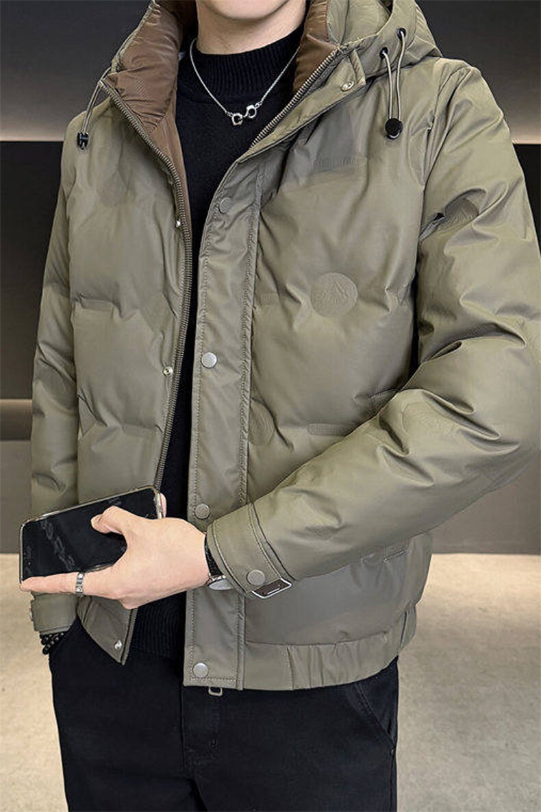 冬季加厚50羽绒男休闲青年连帽百搭外套羽绒服上衣S98511-P148,男装羽绒服,星座310B-3