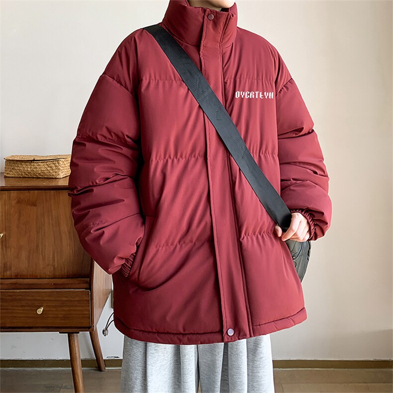 棉衣男冬季新款港风宽松立领大码面包服MF600-P58,男装棉衣,星座214-3