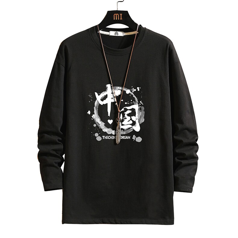 TX3134-P28纯长袖t恤男大码圆领打底衫体恤上衣服,男装T恤,电商A040A