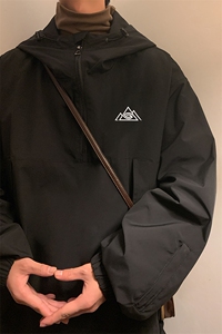 冬新户外双板防水防风滑雪服男加绒内里中性风套头外套M79-P120图片