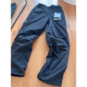 高品 男女情侣款防风防水加绒保暖冲锋裤休闲伞兵裤男女A1308-P80图片
