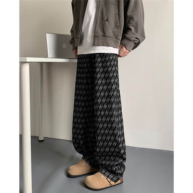 欧美印花牛仔裤男潮牌满印直筒裤美式高街牛仔裤CK1122-P45,男装牛仔裤,星座1001-1
