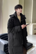 羽绒服男冬季新款港风宽松休闲长款白鸭绒外套YR932-P170(控价228，男装羽绒服，星座214-3