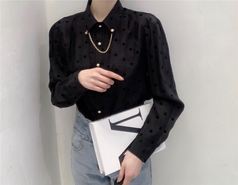 春季新款韩版小衫，女装，朵缇