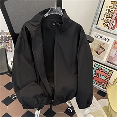 复古飞行员夹克男潮牌街头宽松百搭休闲情侣棒球服2166P60，男装夹克，星座410-2