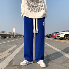 内里包边高货直播得物现货男大码宽松拖地裤，男装休闲裤，电商A161-2