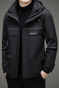 男装羽绒服保暖男2023冬季中青年时尚加厚休闲外套 JZ613-P278图片