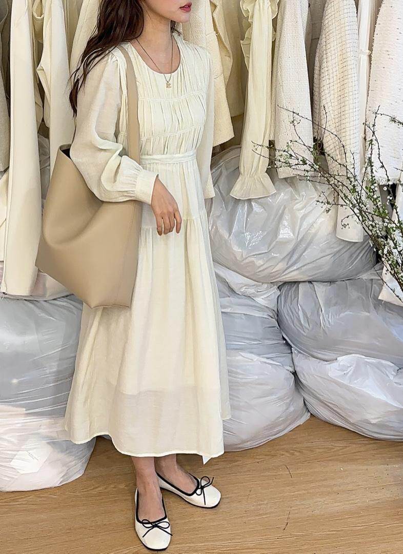 爆单净色连衣裙，女装连衣裙，唇蔻