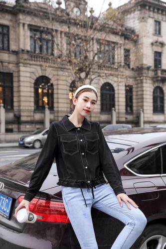 抽绳收腰薄款百搭，女装，百变诱惑