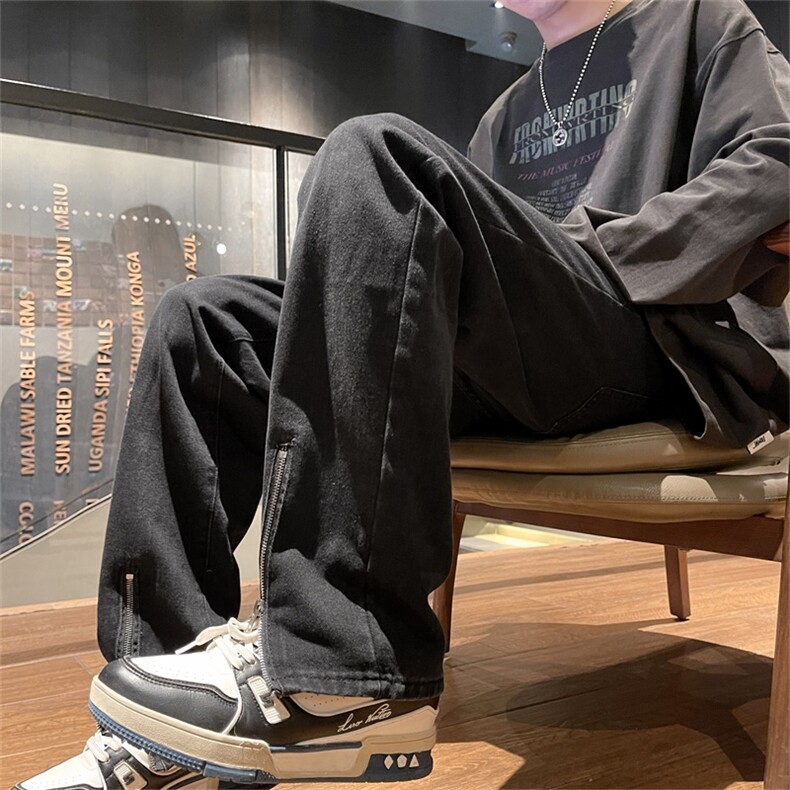 特价！（现货4千件）牛仔裤男美式高街宽松裤子A080-9603-特P29,男装牛仔裤,电商A080