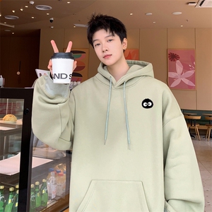 ！连帽圆领卫衣男装港风帽衫男 LM192-P35图片