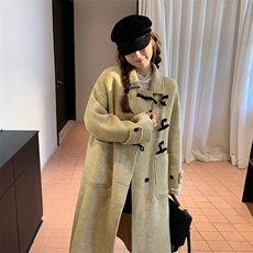 【大货已出】新品高级双面羊毛大衣2C081-8089P285K428，女装毛呢外套，2C081