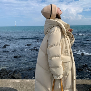 90绒2025冬季长款羽绒服图片