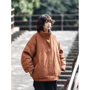 冬季新款ins面包服男女款韩版宽松双面穿棉服保暖外套潮MF384-P87图片