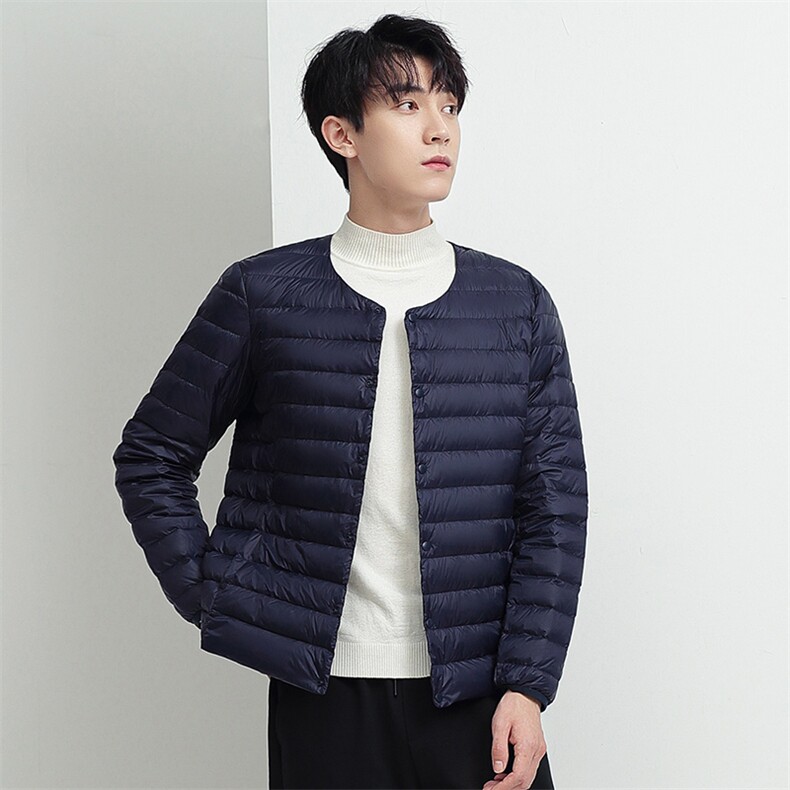 常年现货男女同款90绒轻薄羽绒服外套羽绒内胆秋冬内外穿羽绒外套,男装羽绒服,钱塘723