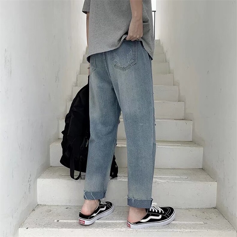 潮流春季牛仔裤男牛仔长裤A47P37,男装牛仔裤,星座1116-2