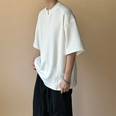 现货-主推设计感潮牌短袖T恤男个性半袖上衣A351-AT2473-P45，男装T恤，电商A351