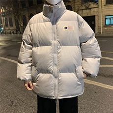 2024冬季韩版宽松bf复古棉服保暖短款立棉衣外套潮MF288-P88，男装棉衣，星座412-3