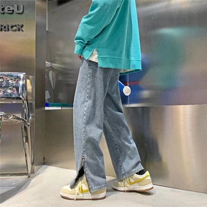 潮流春季牛仔裤男牛仔长裤M851P43图片