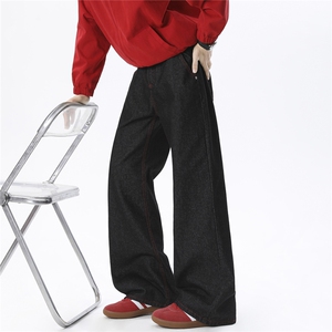 美式cleanfit  明线原牛微喇牛仔裤   809B-N1609-P50图片