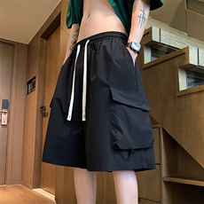 2024新款工装口袋短裤纯色休闲短裤男XDK2416-特p30控58，男装牛仔裤，电商B370