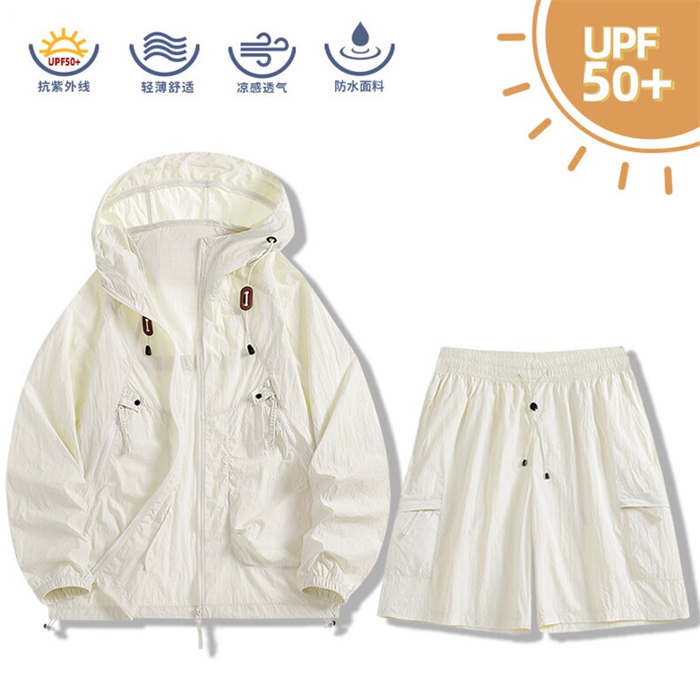 25新款套装情侣防晒衣男女夏季风衣透气防紫外线皮肤衣TZ2390-60,男装夹克,星座1402-1