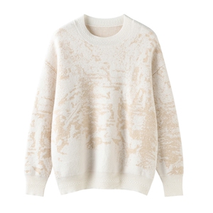 优雅女士时尚保暖秋冬羊绒衫,女装羊绒衫,佰米娇羊绒