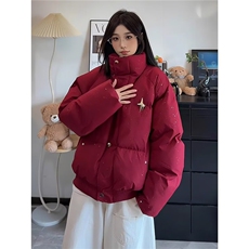 现货美式宽松立领短款加厚面包服MY888特P85，鞋类箱包手腕包，星座205-3