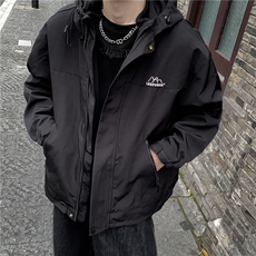 美式三合一冲锋衣外套男冬季宽松工装棉服夹克防风登山服棉衣p100，男装夹克，电商C307
