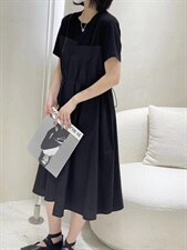 2022夏季假两件连衣裙，女装连衣裙，雷洛奇丽