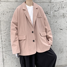 现货港风宽松小西装男西服外套KD401-P55，男装西服套装，电商D312-1
