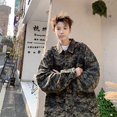 现货春季新款水洗做旧男士港风外穿夹克男士上衣225-2-JK203-P90，男装夹克，星座225-2