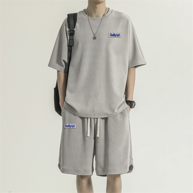 男夏季薄款运动篮球服套装夏天男士休闲短裤男装TZ18-特批-70,男装休闲套装,星座718