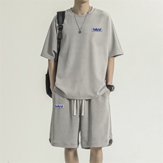 男夏季薄款运动篮球服套装夏天男士休闲短裤男装TZ18-特批-70，男装休闲套装，星座718