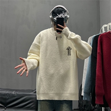 半高薄款毛衣MBP1018-P45加绒加厚JRMBP1018-P55加绒限价78，男装针织衫/毛衣，电商A028