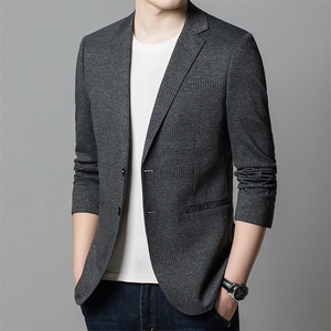 BV307钱塘2020-2秋季中青年男士西服商务休闲修身外套数据好P130图片